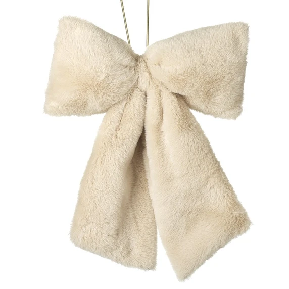 Fur Bow Hanging Decoration
