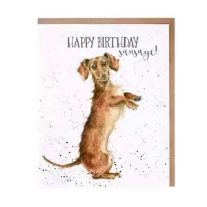 Happy Birthday Sausage Birthday Card - image 2
