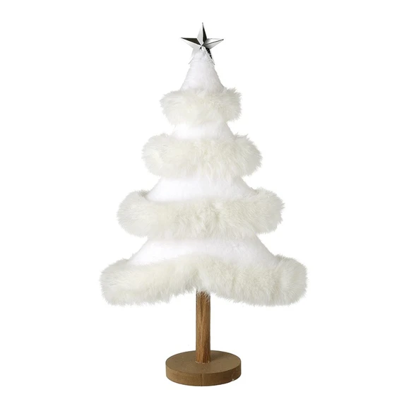 Fur Lined Tree Ornament