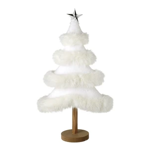Fur Lined Tree Ornament