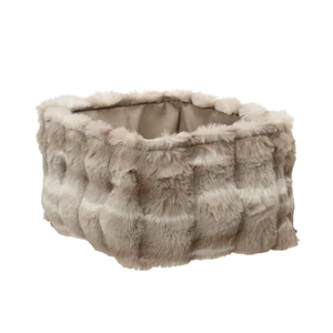 Fur Rectangular Storage Basket - Large - image 1