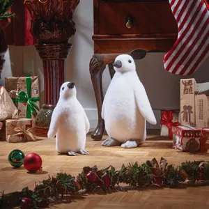 Fuzzy Penguin Decoration - Large - image 1