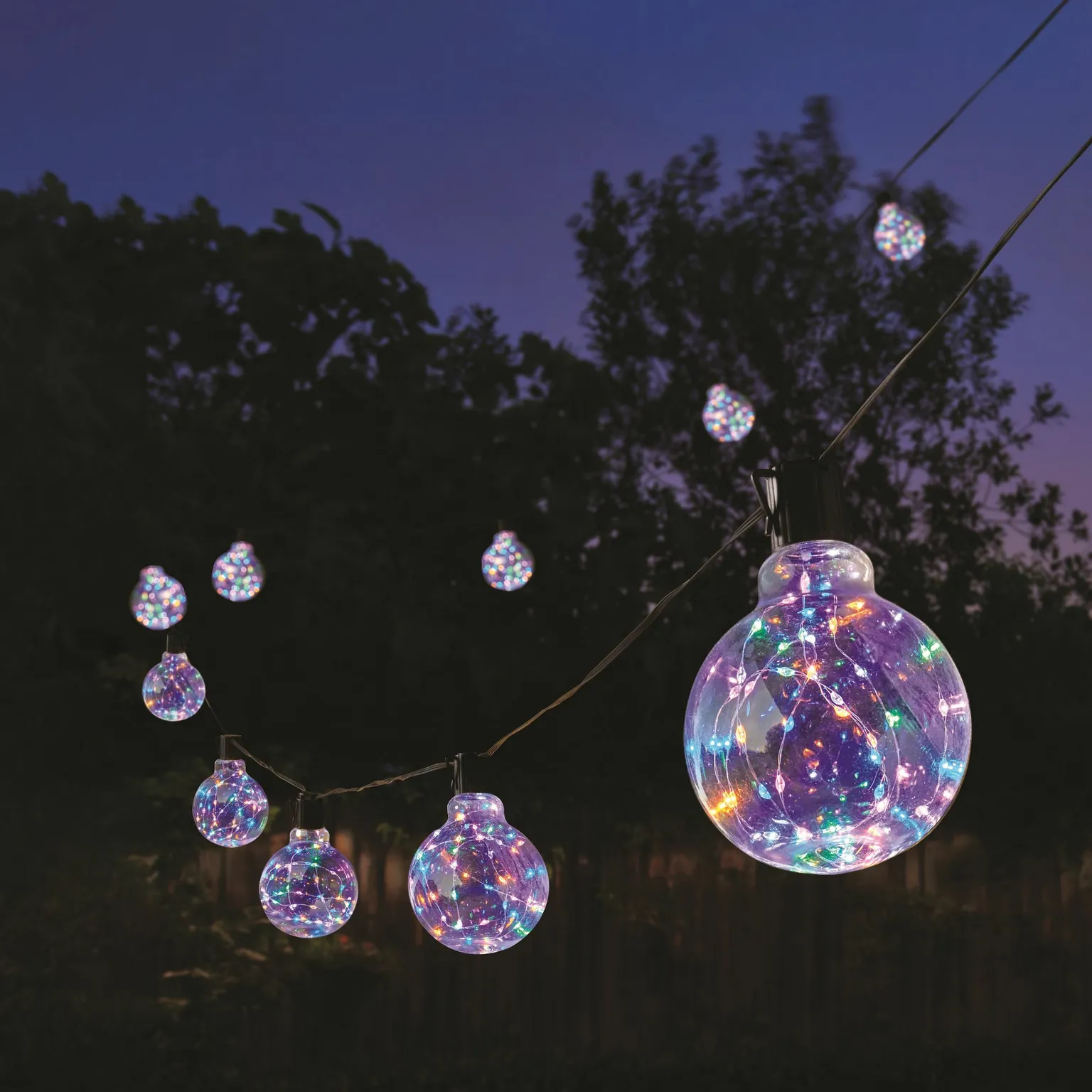 Galaxy Firefly Multi String Lights - 10 Lights - Cowell's Garden Centre ...