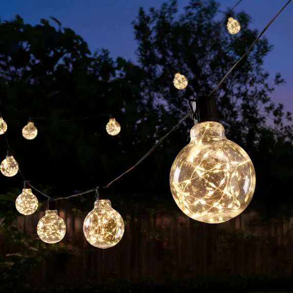 Galaxy Firefly White String Lights - 20 Lights