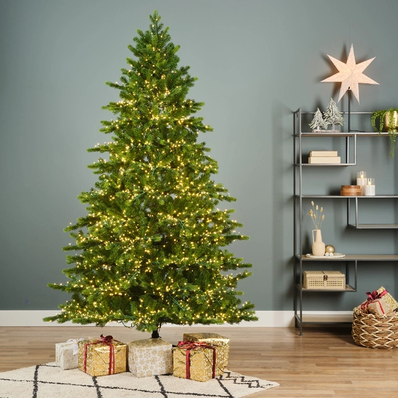 Galloway Spruce Pre-Lit Artificial Christmas Tree 7ft - image 3