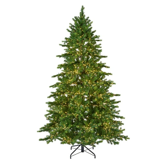 Galloway Spruce Pre-Lit Artificial Christmas Tree 7ft - image 1