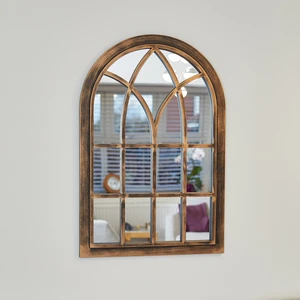 Victorian Home & Garden Mirror - Copper - image 2