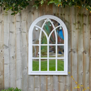 Victorian Home & Garden Mirror - Silver