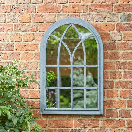 Garden Mirror Victorian - Slate - image 1