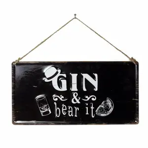 Gin & Bear It Garden Sign - image 2