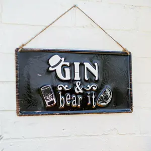 Garden Sign Gin & Bear It - image 2