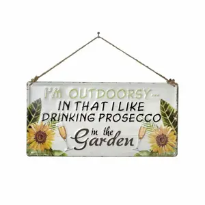 I'm Outdoorsy Garden Sign - image 2