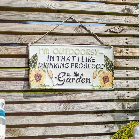I'm Outdoorsy Garden Sign - image 1