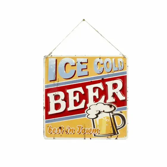 Garden Sign Ice Cold Beer - image 1