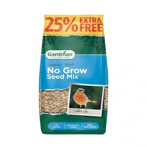 Gardman No Grow Seed Mix 1.6kg + 25% Extra Free