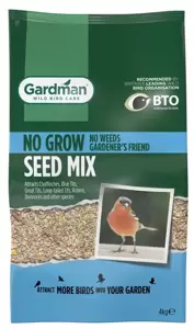 Gardman No Grow Seed Mix 4kg