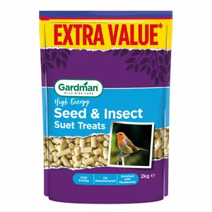 Gardman Seed & Insect Suet Treats 2kg