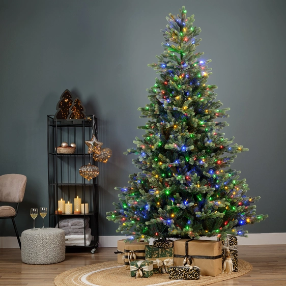 Geneva Fir Pre-Lit Artificial Christmas Tree 7ft - image 2