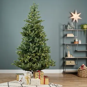 Geneva Fir Pre-Lit Artificial Christmas Tree 7ft - image 2