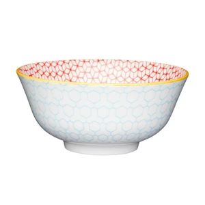 Geometric Blue Bowl - image 1