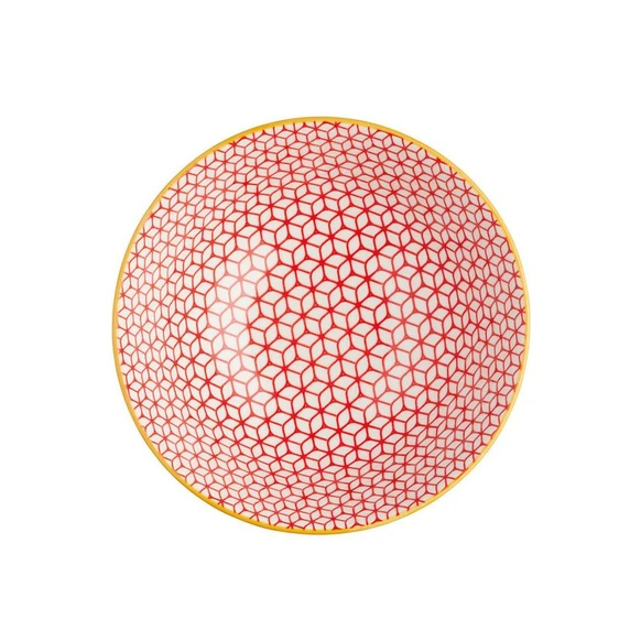 Geometric Blue Bowl - image 2