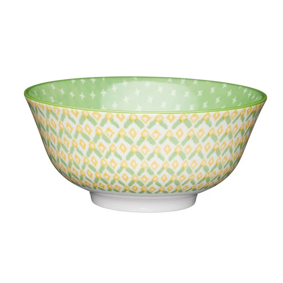 Geometric Green Bowl - image 1