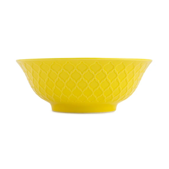 Geometric Yellow Ramen Bowl - image 2