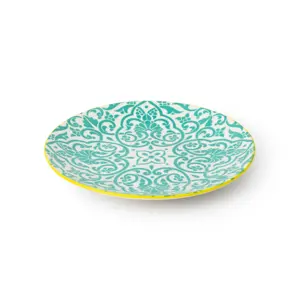 Geometric Yellow Side Plate - image 1