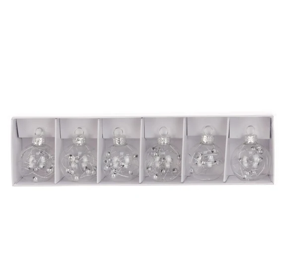 Glass Bauble Place Holder Set