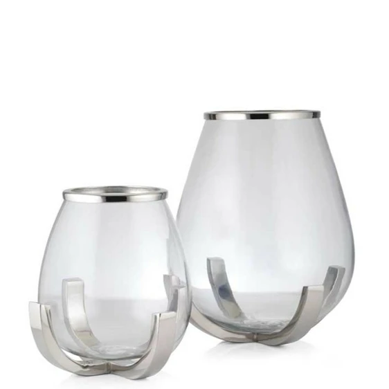 Glass Cradled Vase - Medium