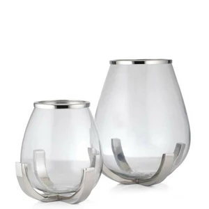 Glass Cradled Vase - Medium
