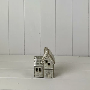 Glazed Ceramic Illuminated House Decoration