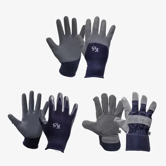 Gloves - All Round Navy Triple Pack - Large - image 1