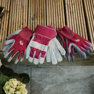Gloves - All Round Plum Triple Pack - Small - image 1