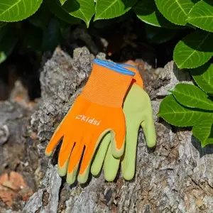 Gloves - Children's Diggers Orange & Green 6-10yrs - image 2