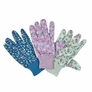 Gloves - Cotton Grips Floral Triple Pack - image 2