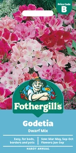 Godetia Dwarf Mixed - image 1