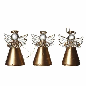 Gold Angels Hanging Decoration Set