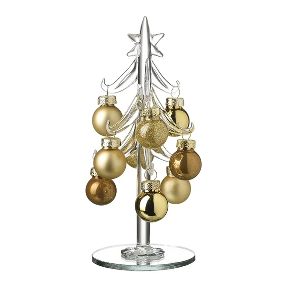 Gold Baubles Christmas Tree Ornament