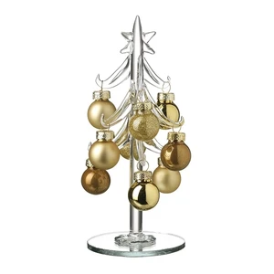 Gold Baubles Christmas Tree Ornament