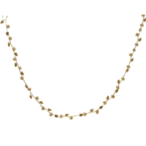 Golden Pinecone Garland
