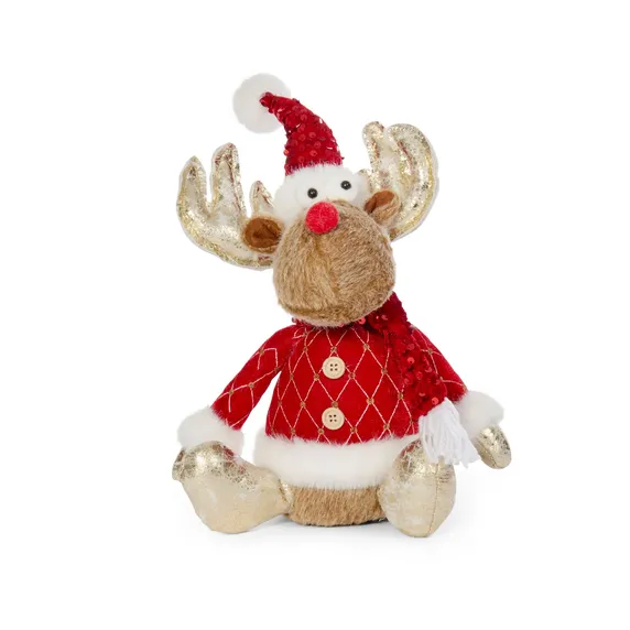 Golden Prancer Plush Decoration