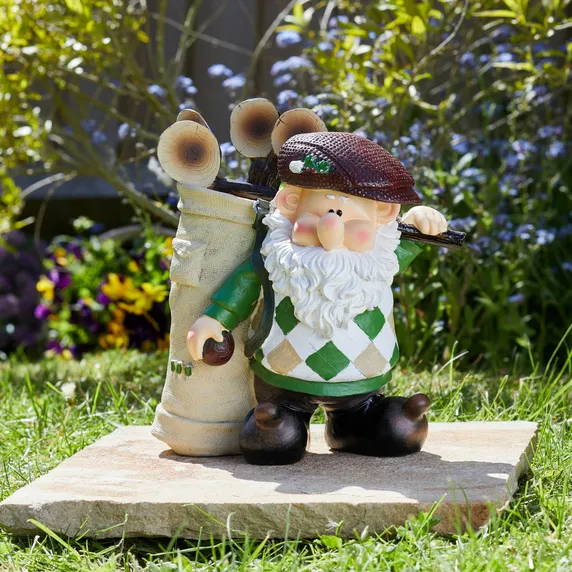 Golfing Gnome Ornament