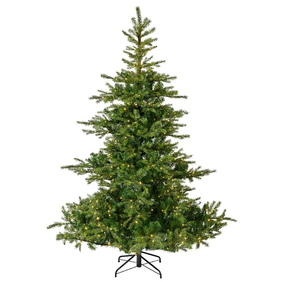 Grandis Fir Pre-Lit Artificial Christmas Tree 7ft - image 1