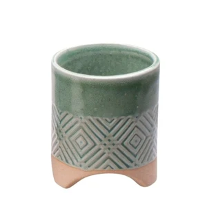 Green Footed Pot- ⌀ 6cm