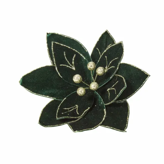 Green Poinsettia Tree Stem - Style 1