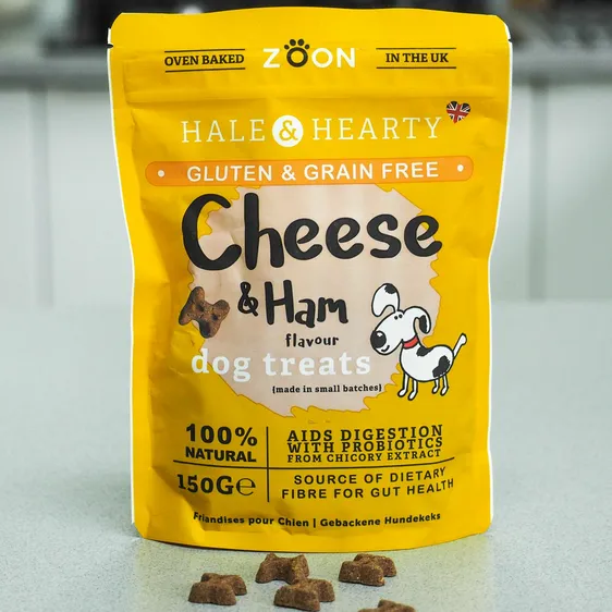 Hale & Hearty Grain Free Treats - Cheese & Ham