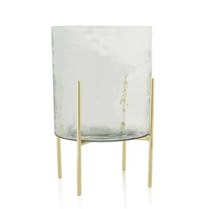 Hammered Tealight Stand - Large - image 1