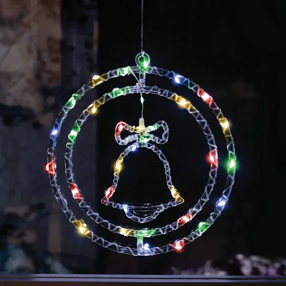 Hanging Bell Ring Light - Multi