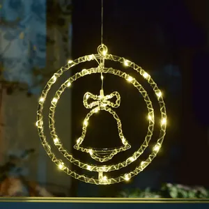 Hanging Bell Ring Light - Warm White
